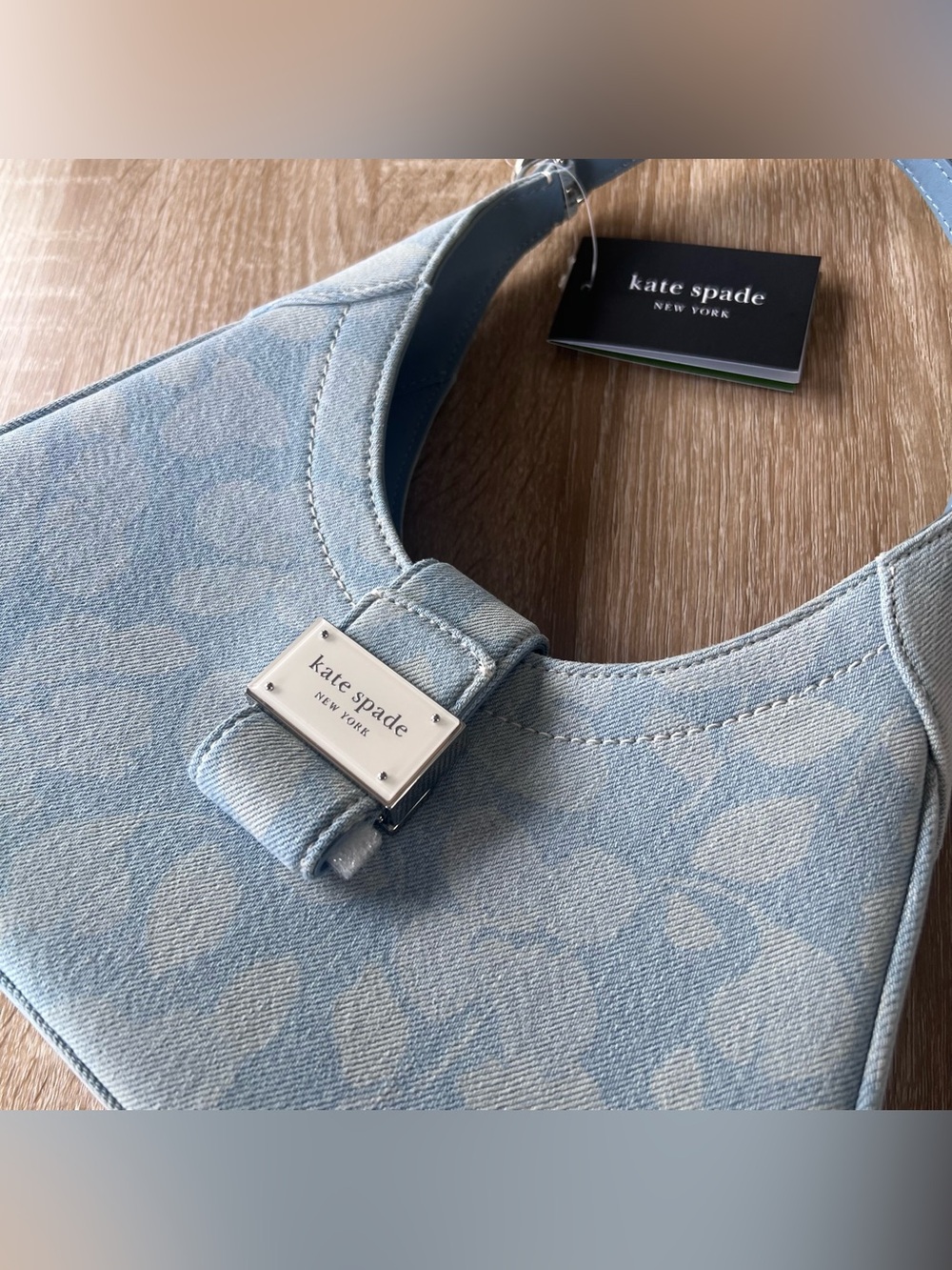 Kate Spade Nouveau Denim Small Shoulder Bag - Picture 2 of 9